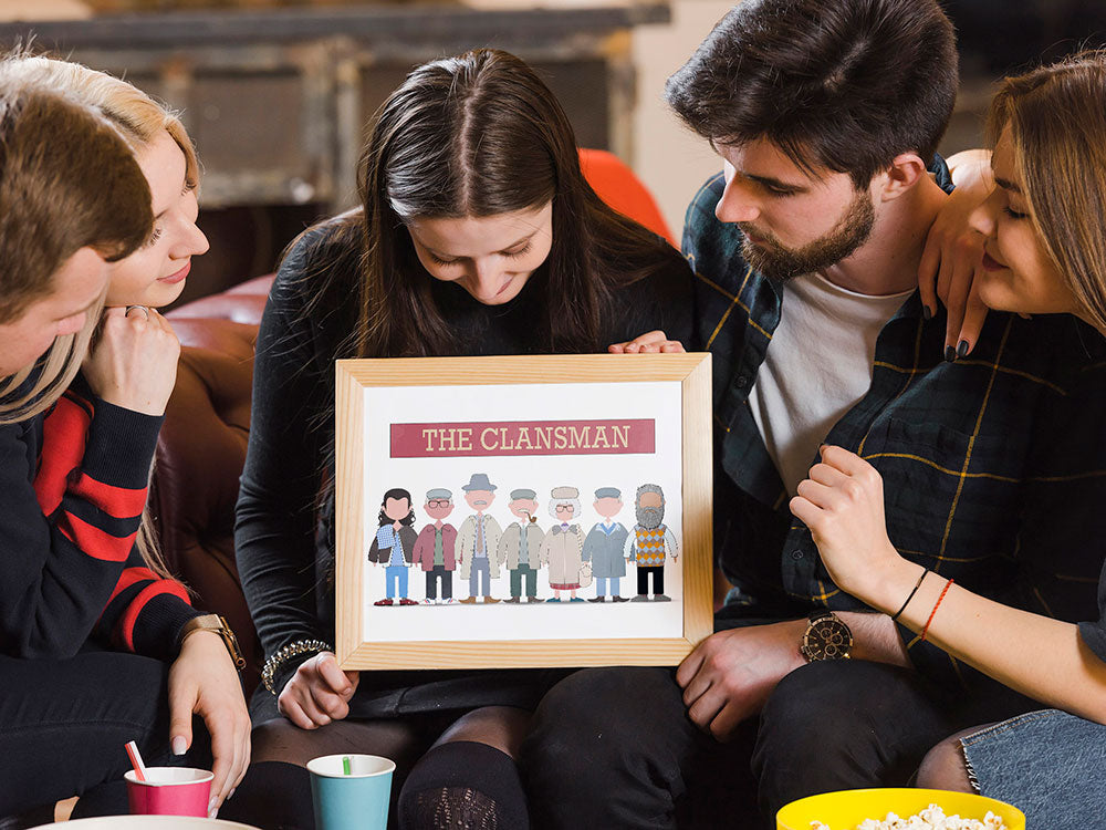 Still Game Clansman Print
