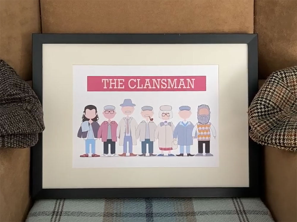 Still Game Clansman Print