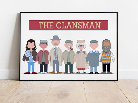 Still Game Clansman Print
