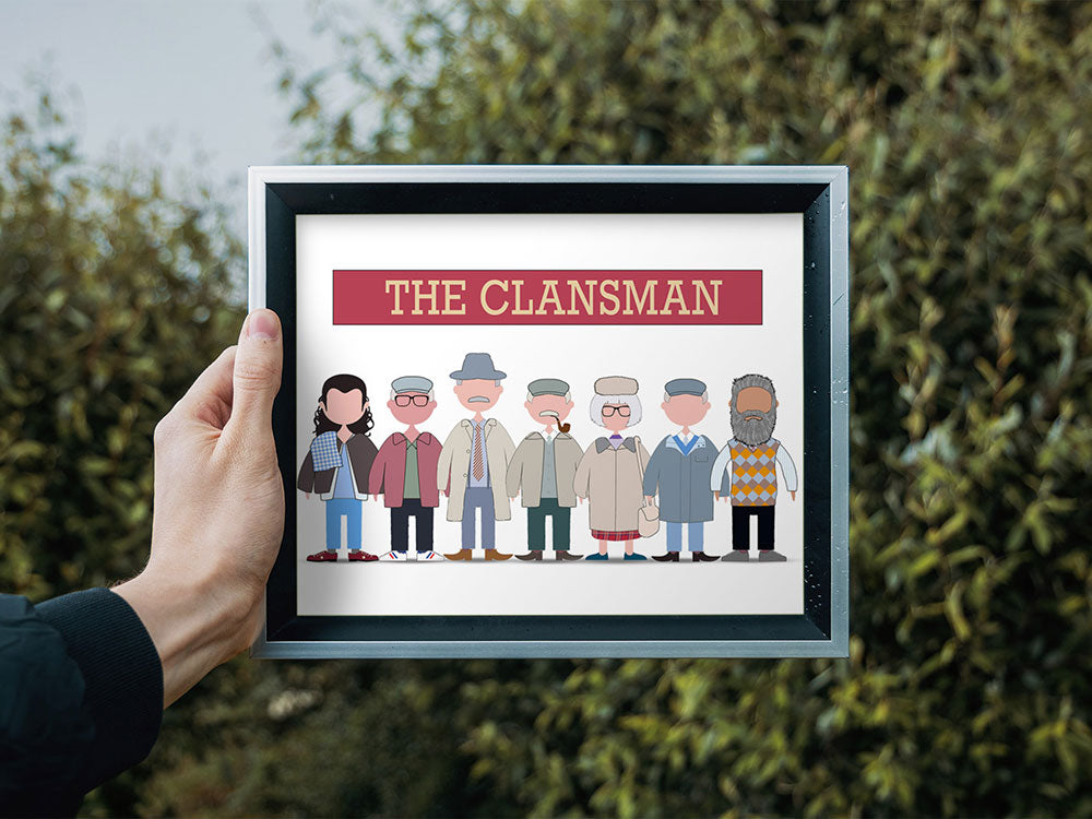 Still Game Clansman Print